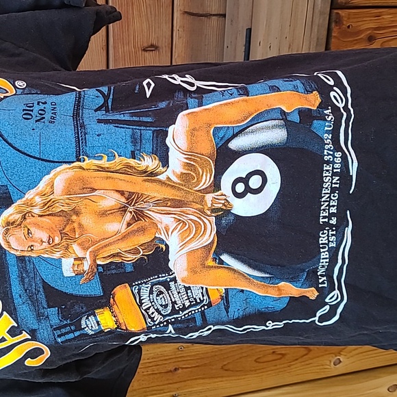 Vintage Jack Daniel's pin up t shirt - Picture 4 of 8